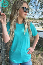Load image into Gallery viewer, SIMPLE STERLING HEATHERED TURQUOISE
