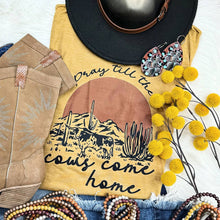 Load image into Gallery viewer, Pray Til The Cows Come Home Everyday Tee
