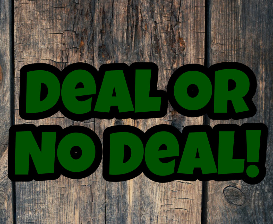 Deal Or No Deal Bags