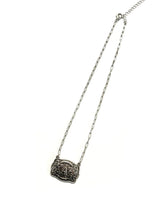 Load image into Gallery viewer, Belt Buckle Initial Necklace
