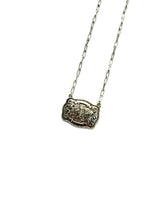 Load image into Gallery viewer, Belt Buckle Initial Necklace
