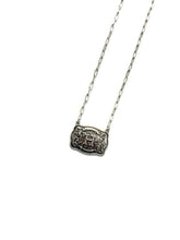 Load image into Gallery viewer, Belt Buckle Initial Necklace
