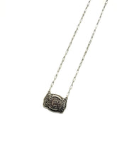 Load image into Gallery viewer, Belt Buckle Initial Necklace
