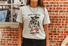 Load image into Gallery viewer, Check Your Ego Amigo Cowboy Graphic Tee
