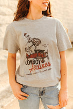 Load image into Gallery viewer, Cowboy Airlines Graphic Tee

