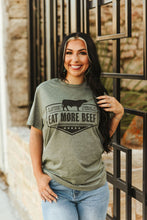 Load image into Gallery viewer, Farmers &amp; Ranchers Eat More Beef Graphic Tee
