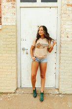 Load image into Gallery viewer, Howdy Pumpkin Turquoise Graphic Tee
