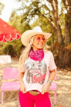 Load image into Gallery viewer, Las Vegas Pink Rodeo Graphic Tee
