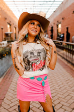 Load image into Gallery viewer, Las Vegas Pink Rodeo Graphic Tee
