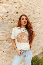 Load image into Gallery viewer, Sunset Cowgirl Rider Graphic Tee
