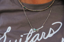 Load image into Gallery viewer, Turquoise Butterfly Concho Chain Necklace
