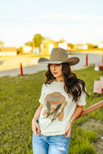Load image into Gallery viewer, Turquoise Cowgirl Graphic Tee
