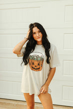 Load image into Gallery viewer, Turquoise Treats Halloween Graphic Tee
