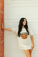 Load image into Gallery viewer, Turquoise Treats Halloween Graphic Tee
